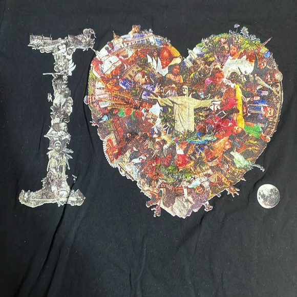 American apparel heart tshirt - Picture 2 of 9